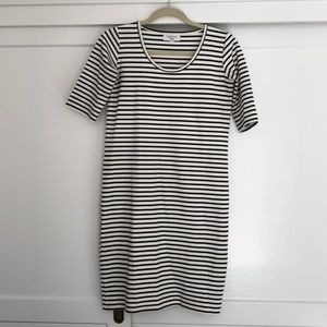 Striped Maternity Dress